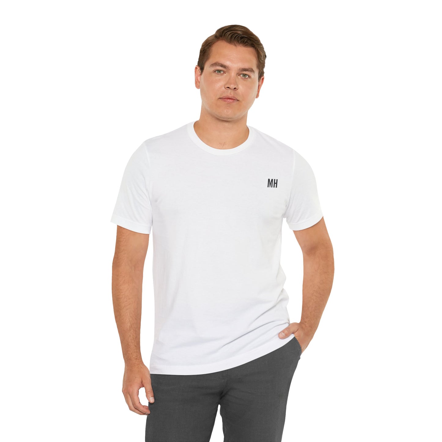 MEMEGEAR HUB Essential T-Shirt In White